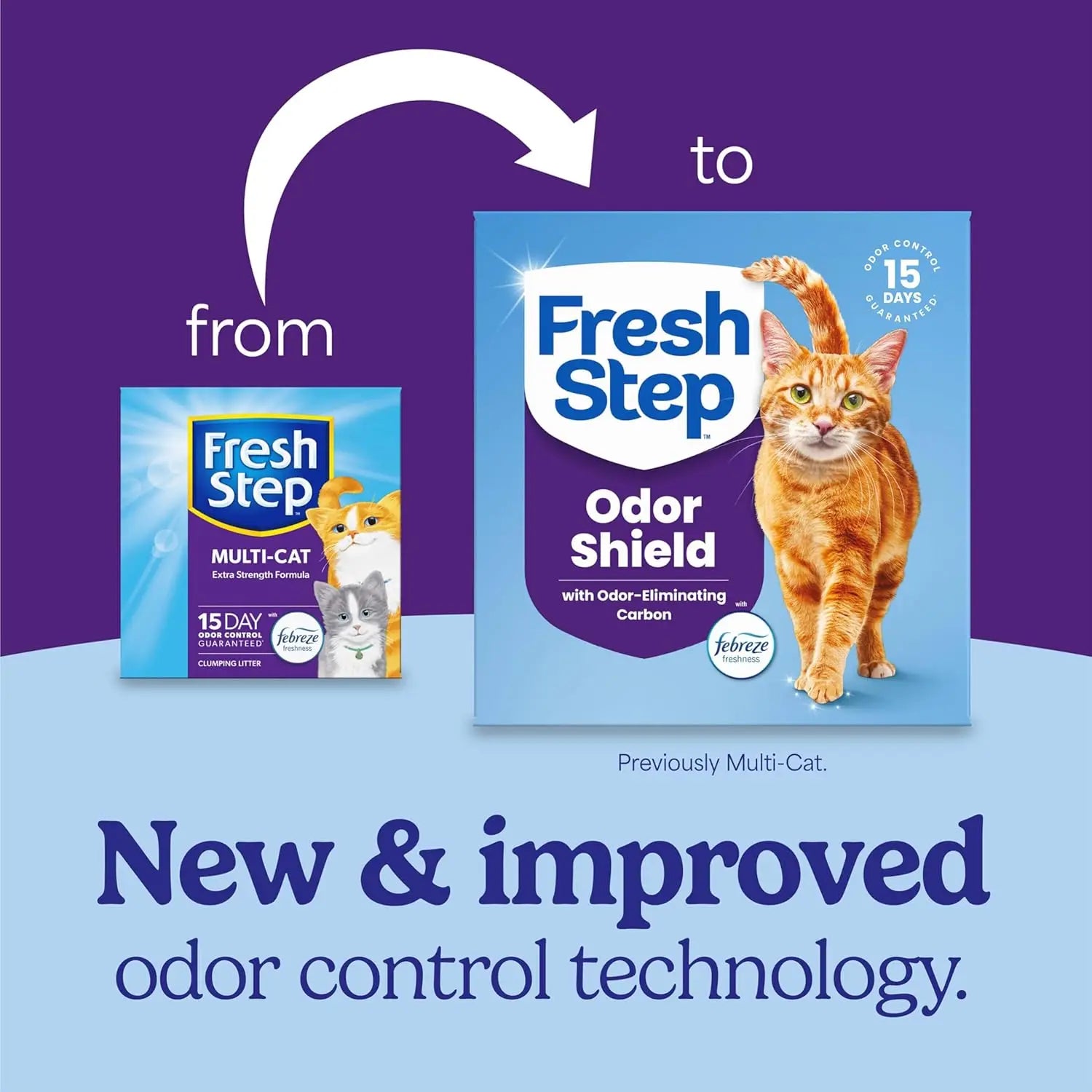 Clumping Cat Litter for Multi-Cat Homes, 14 lb