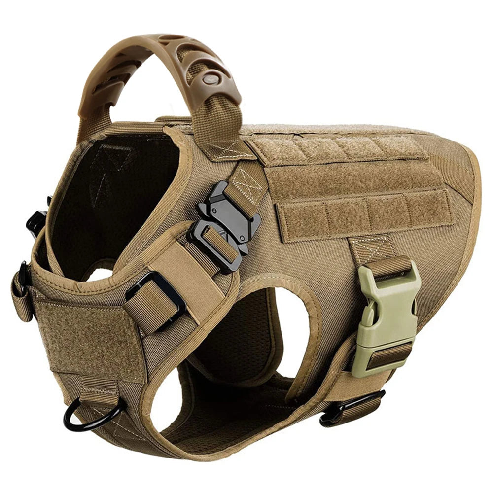 Large & Medium Dog Harness, Collar, & Leash Set