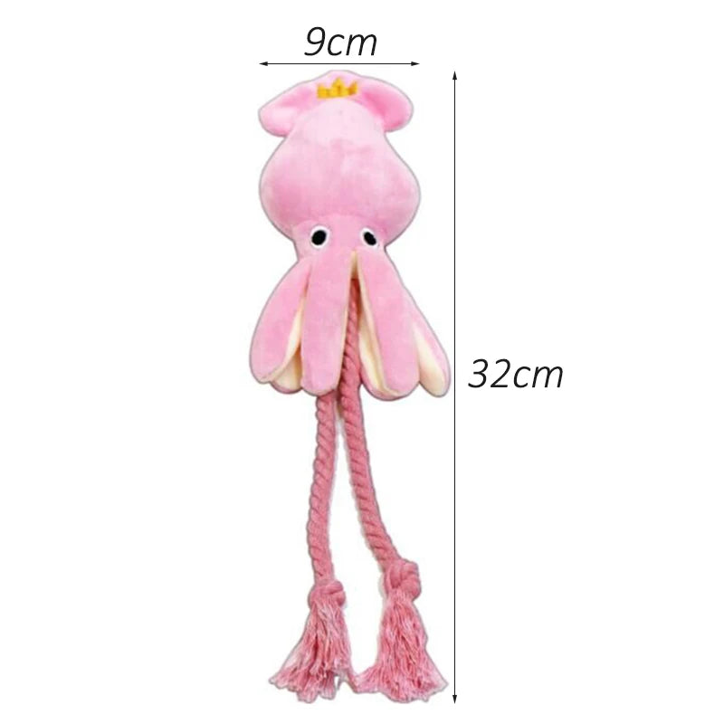 Plush Flamingo Pet Squeaky Toy