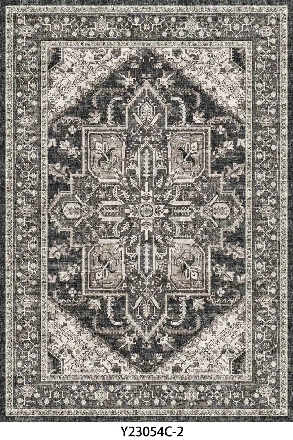 Washable Turkish Persian Area Rug