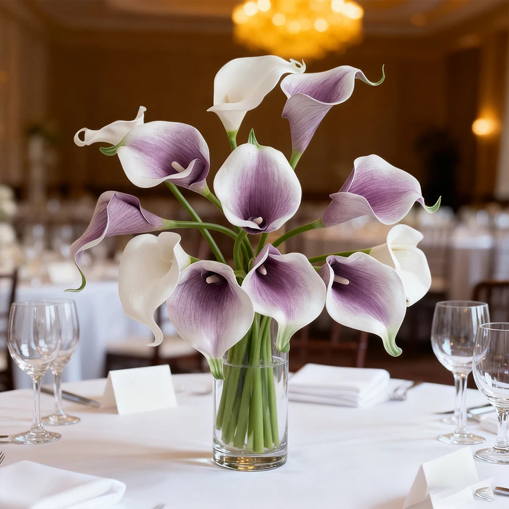 5/10/20PCS Artificial Calla Lily Flowers