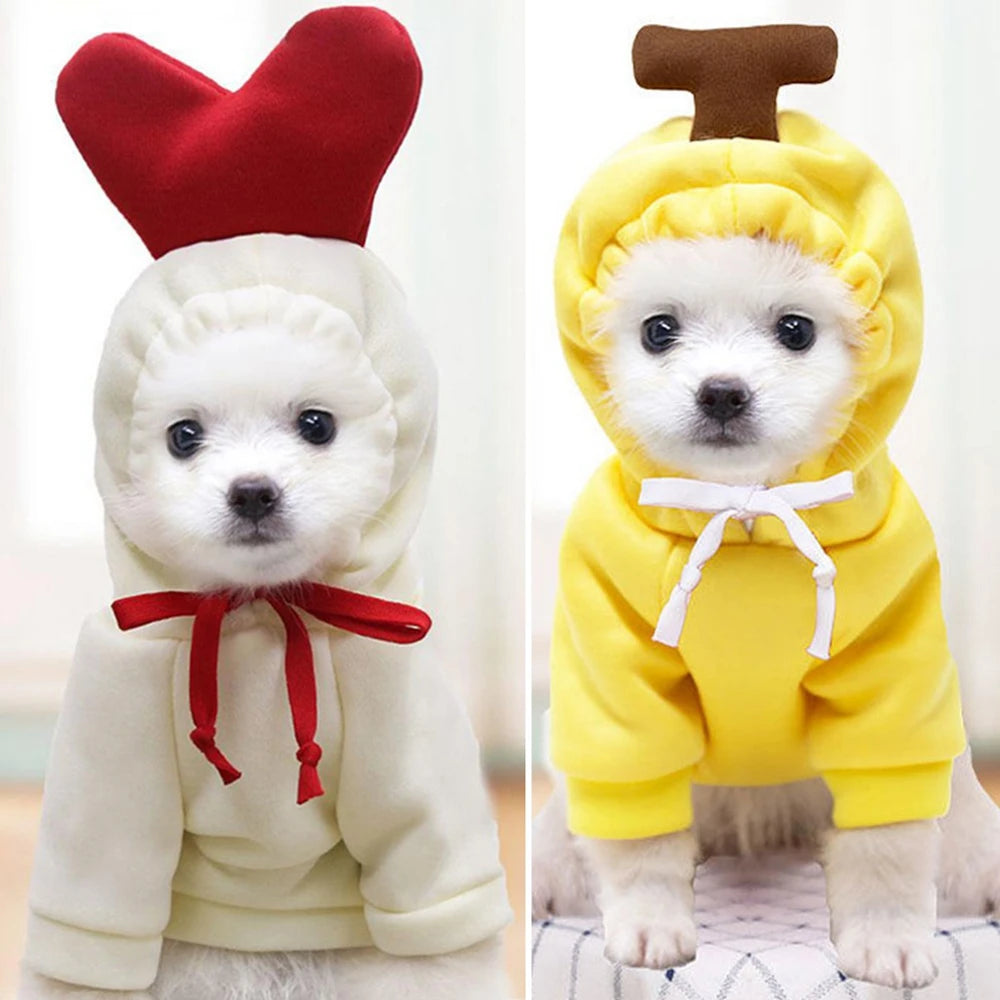 Cute Fruit Pet Clothing Puppy Cat Costume