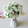 15Heads Artificial Mini Roses Flower Bouquet