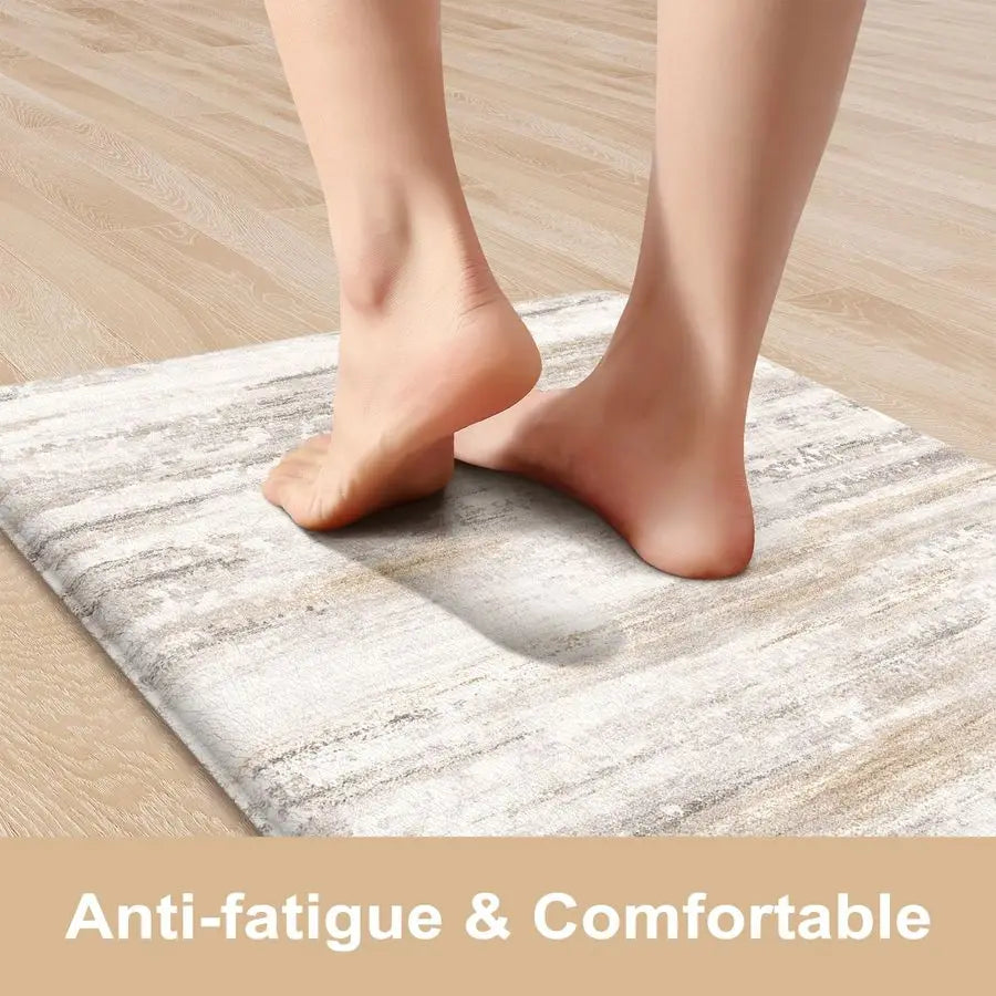 2 Piece Anti Fatigue Kitchen, Standing Desk Mats