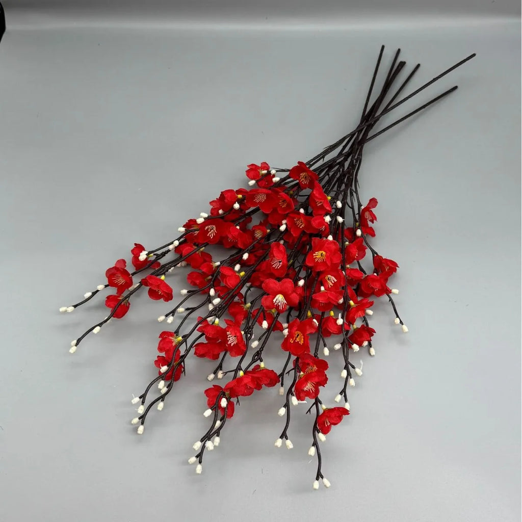 Plum Blossom 21.7'' Wintersweet Long Stem Artificial Flowers