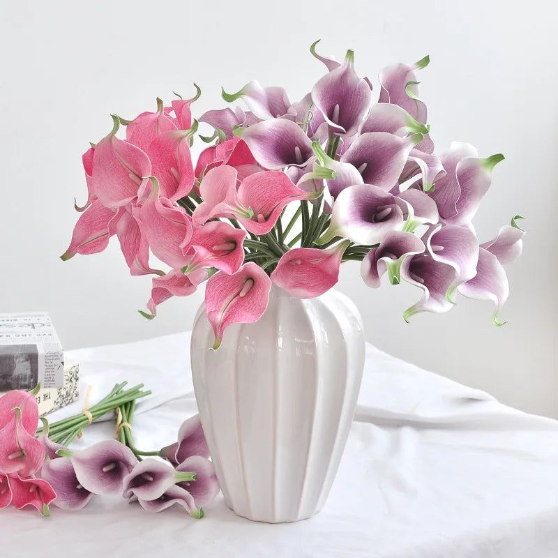 5/10/20PCS Artificial Calla Lily Flowers