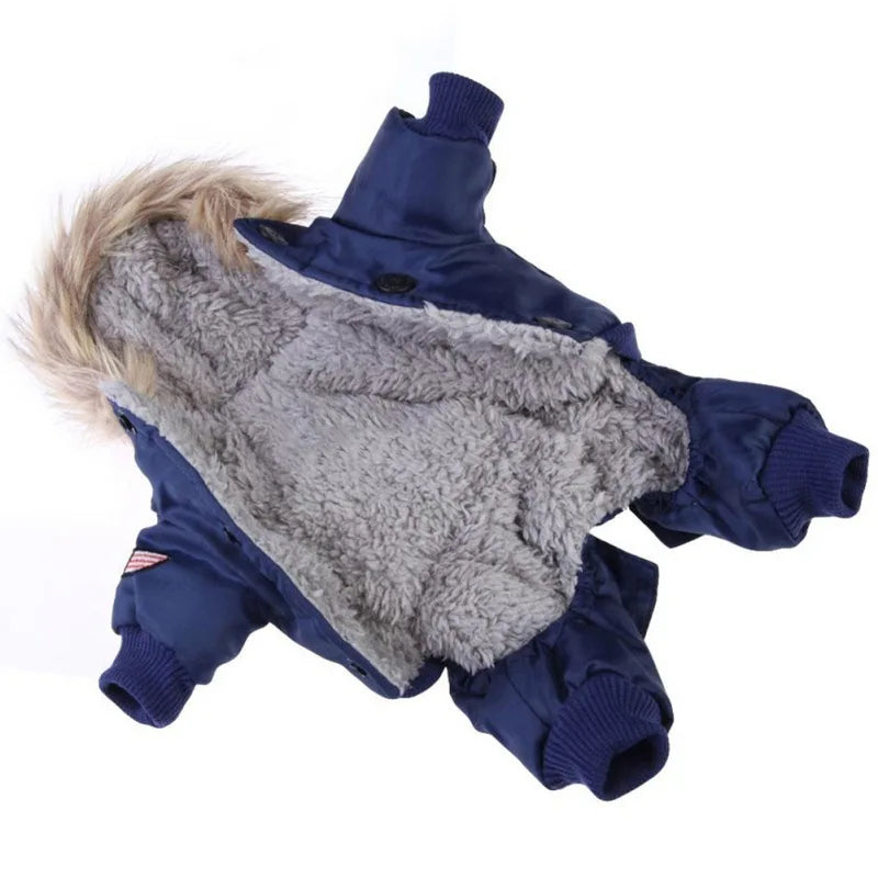 Winter Warm Pet Jacket Waterproof