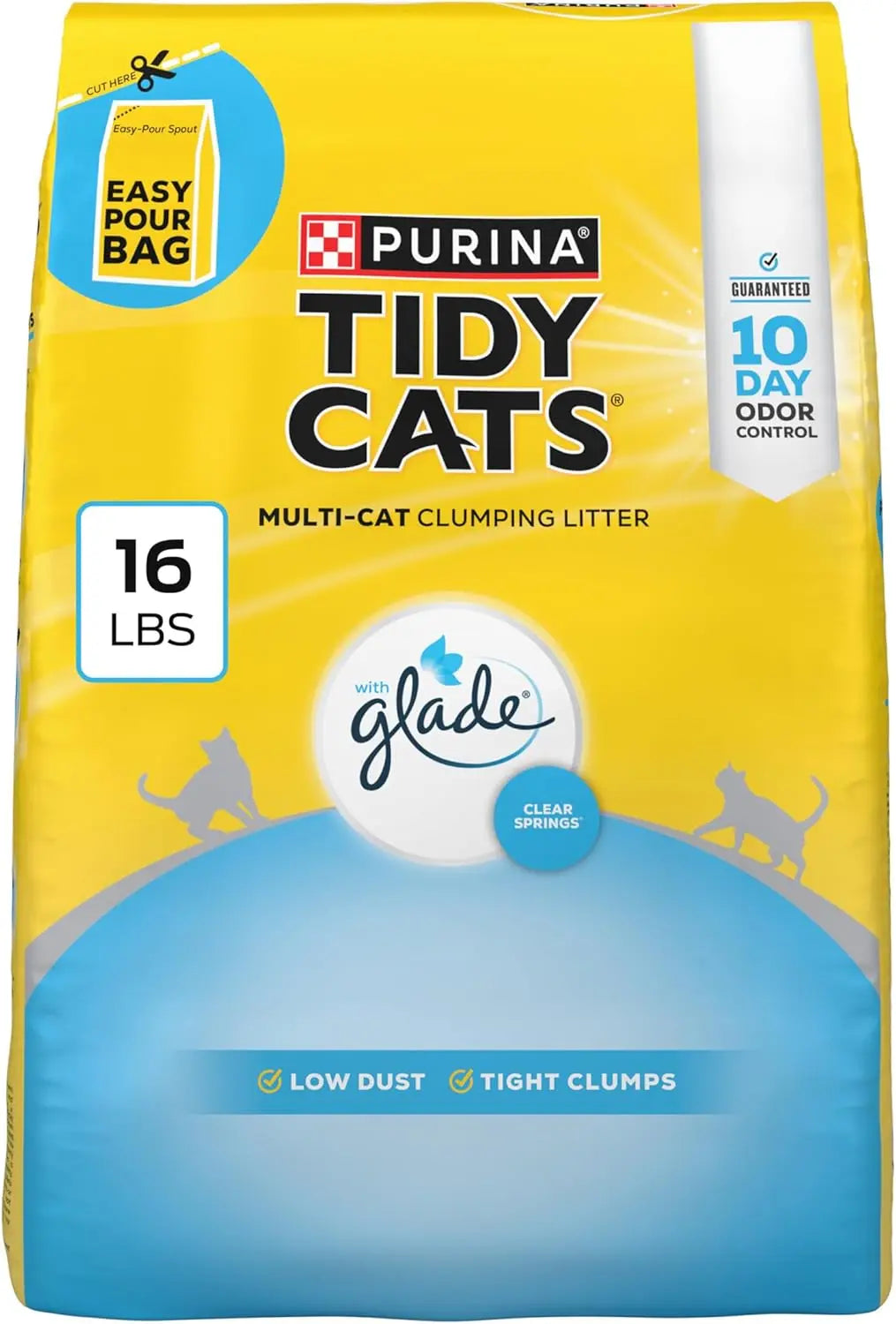 Multi-Cat Clumping Litter, 16 lb Bag