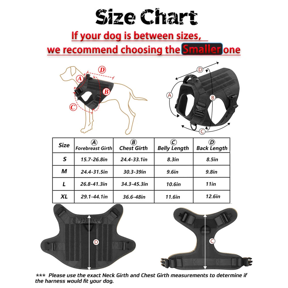Large Dog Harness /Training Vests