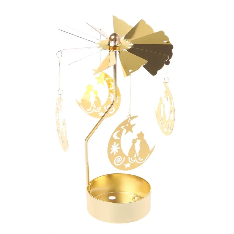 1pc Metal Hot Rotating Candle Holder without candle