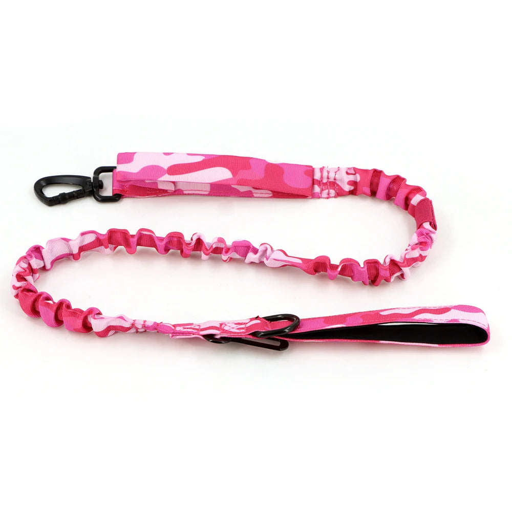 Military Pink Camouflage Dog Harness For Large Medium