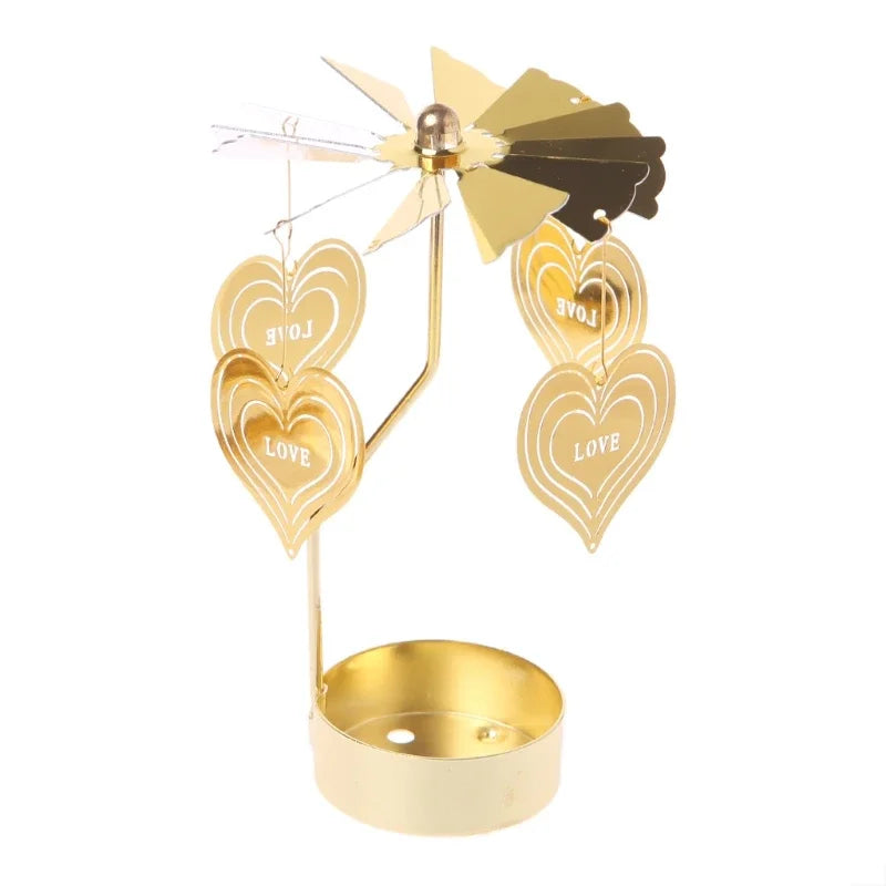 1pc Metal Hot Rotating Candle Holder without candle
