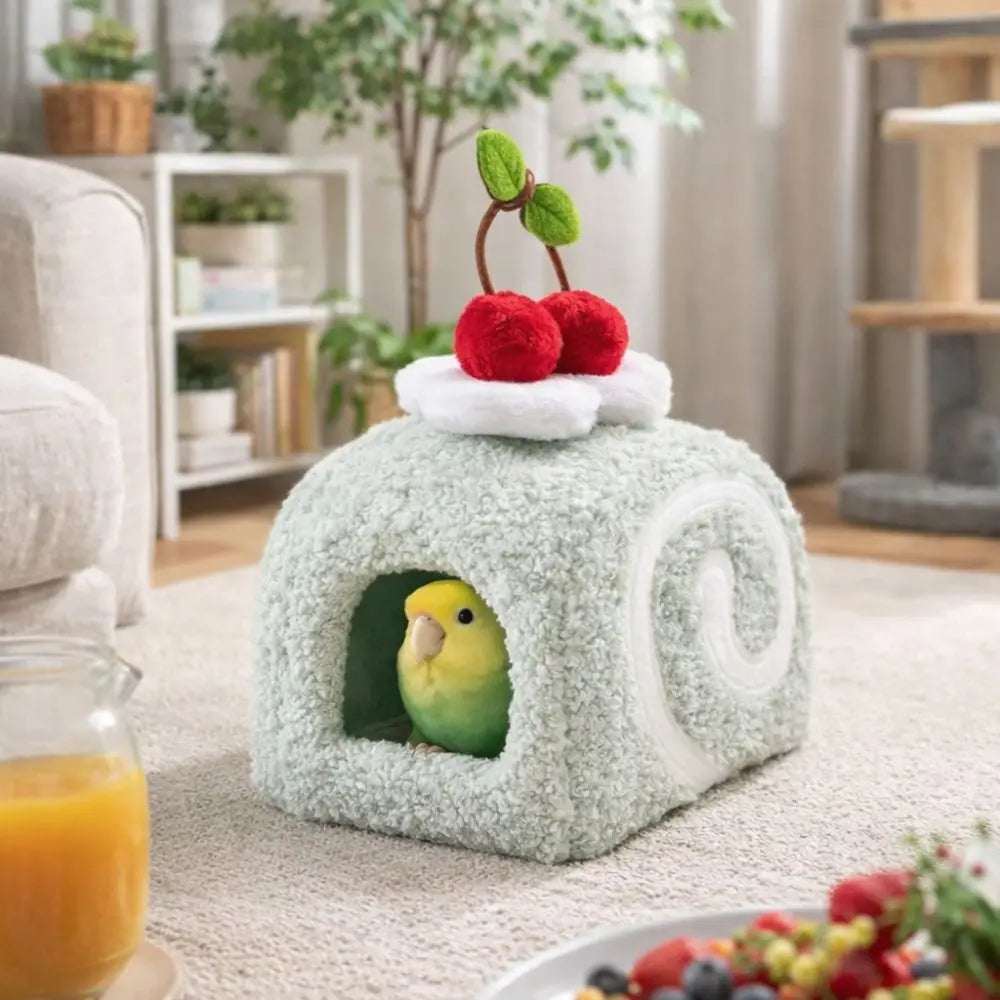 Hamster, Bird, Guinea Pig, Swiss Cake Roll Shape Nest