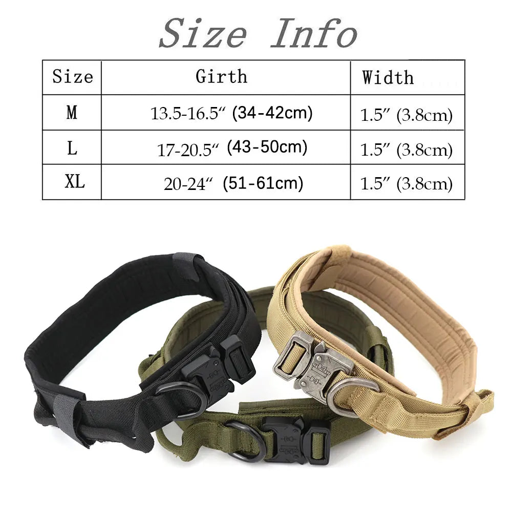 Adjustable Dog Training Collar  And Leash Set
