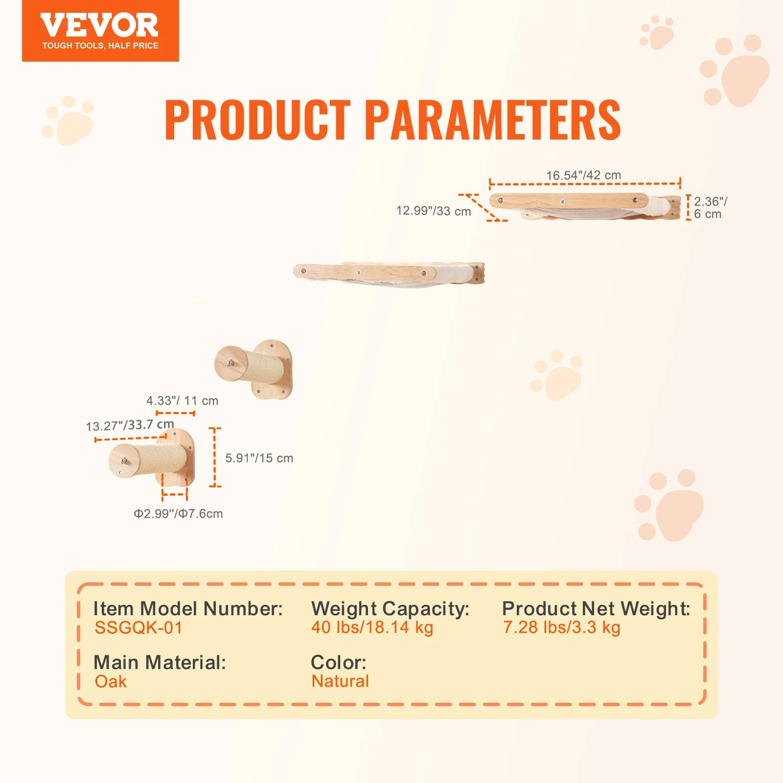 Cat Wall Shelves and Perches with Jumping Boards